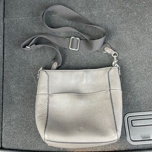 Grey crossbody purse treasure & bond brand